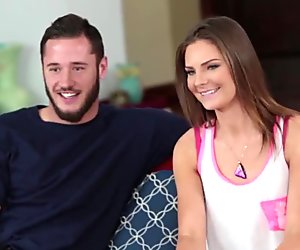 Alluring stepteen banged by big cock