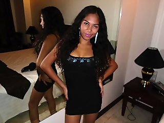 Fucking an Indonesian teen escort on hidden camera