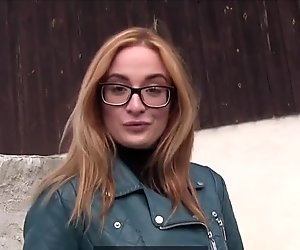 Euro student fuck by the river in public